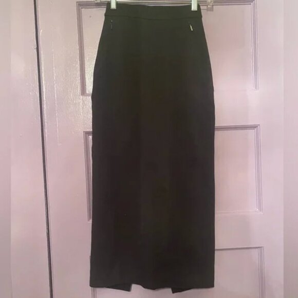 Lululemon Lab Midi Skirt Size 0 Black - Picture 1 of 5
